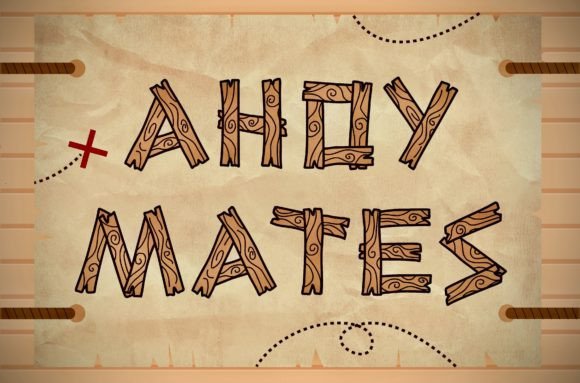 Ahoy Mates: A Whimsical Display Font for Magical Branding