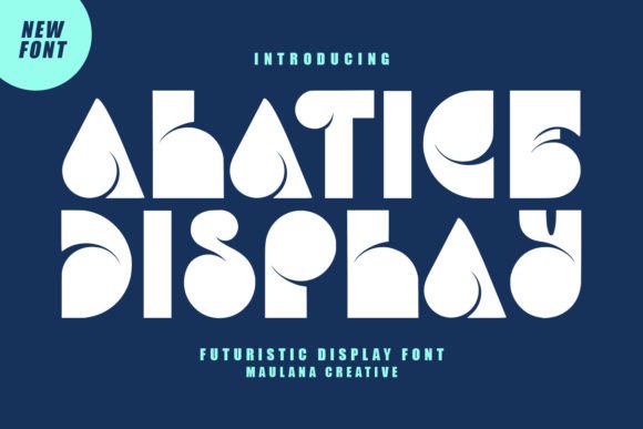Alatice: A Bold Display Font for Modern Design