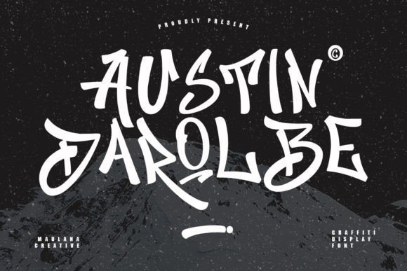 Austin Darolbe: The Bold Graffiti Typeface for Makers