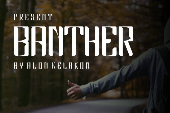 Banther: A Bold Display Font for Creative Projects