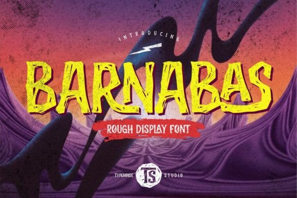 Barnabas: A Modern Display Typeface for Editorial Design