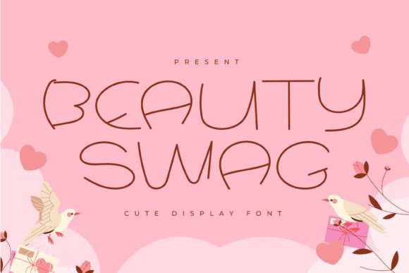 Beauty Swag Font for Creative Projects