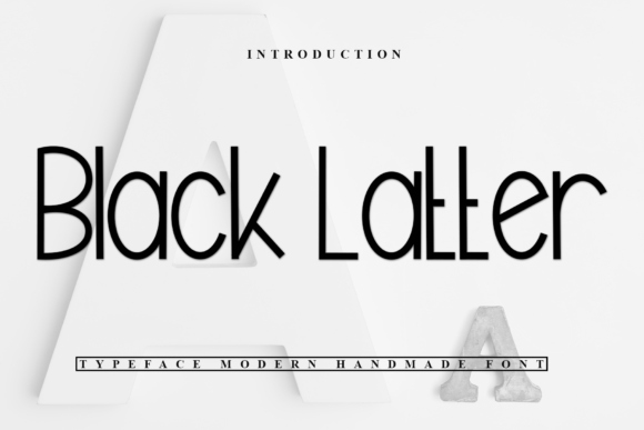 Black Latter Font Review for Bold Branding