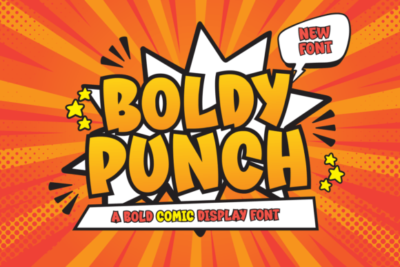 Boldy Punch Font for Creative Projects