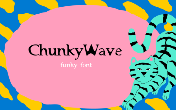 Chunky Wave: The Bold Display Font for Viral Headlines
