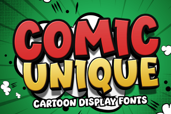 Comic Unique Font for Web Design