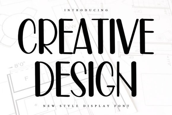 Creative Design Typeface for Festive Branding