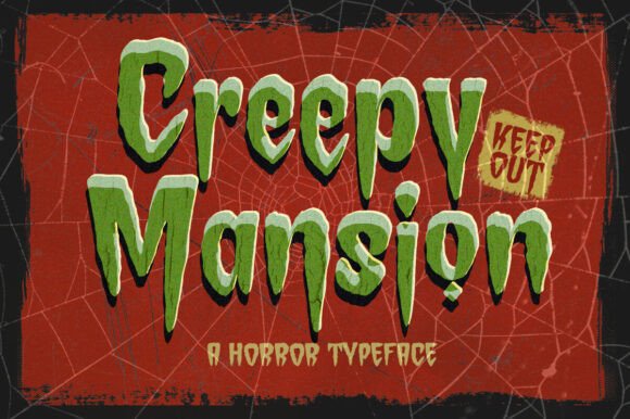 Creepy Mansion Font