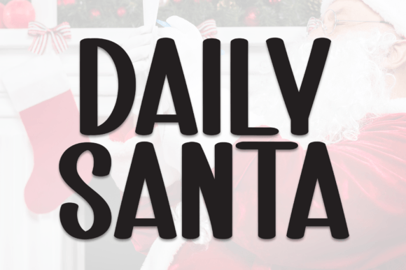 Daily Santa Font for Bold Branding