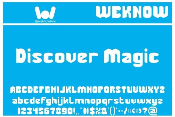 Discover Magic: A Friendly Display Font for Branding