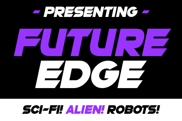 Future Edge Font