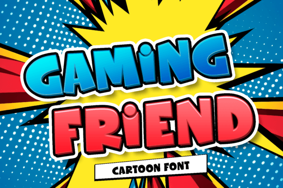Gaming Friend Font: Bold and Playful