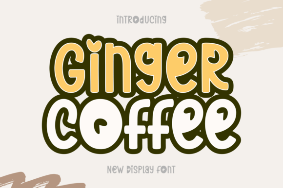 Ginger Coffee Font for Business Branding