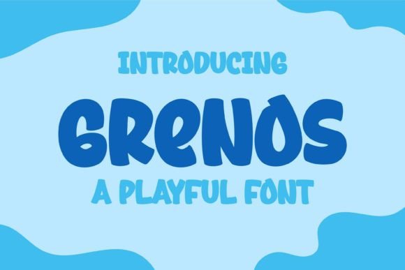 Grenos Font for Creative Makers