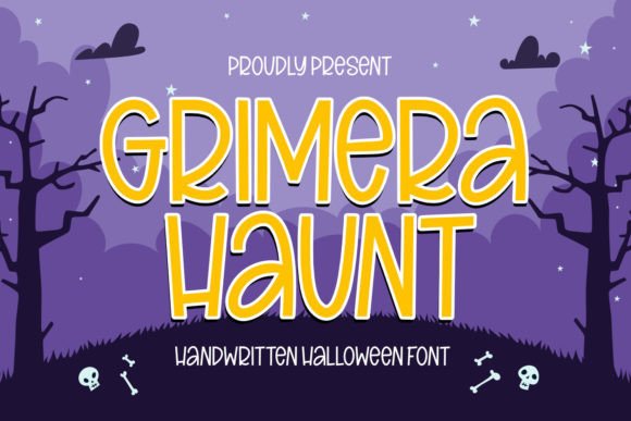 Grimera Haunt Font for Halloween Campaigns