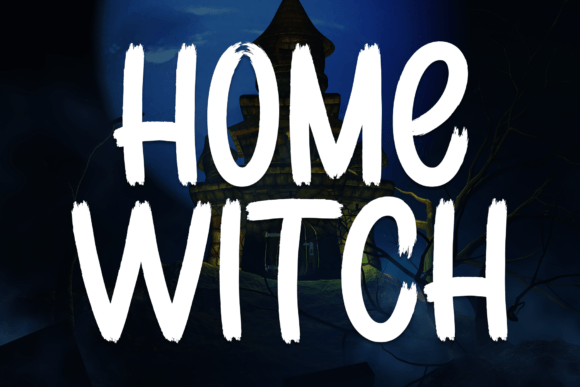 Home Witch Font for Charming Business Branding