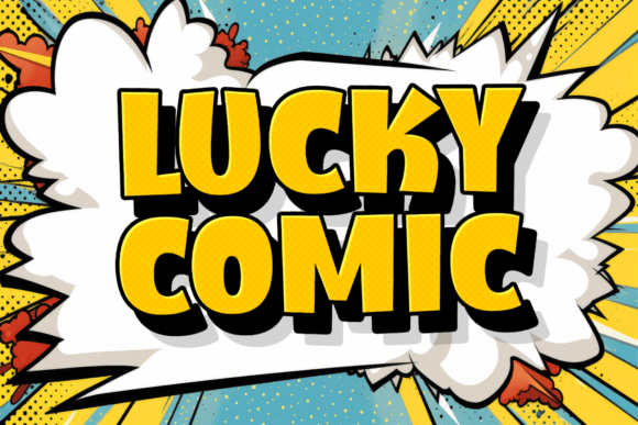 Lucky Comic Font for Creative Projects