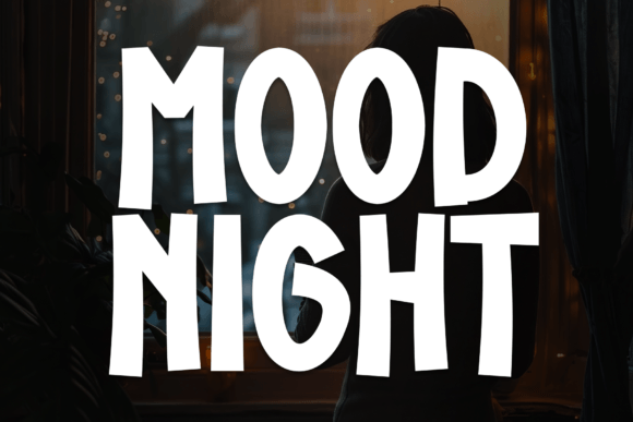 Mood Night: The Bold Display Font for Web Headers