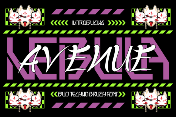 Nebula Avenue Font for Bold Branding