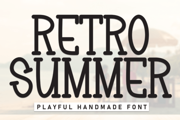 Rerto Summer: A Handwritten Font for Creative Projects
