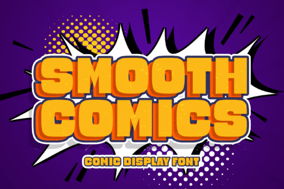 Smooth Comics Font for Creative Brands