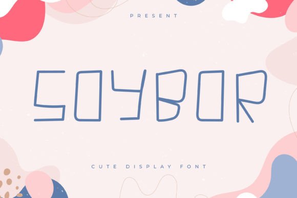 Soybor: A Playful Font for Small Business Branding
