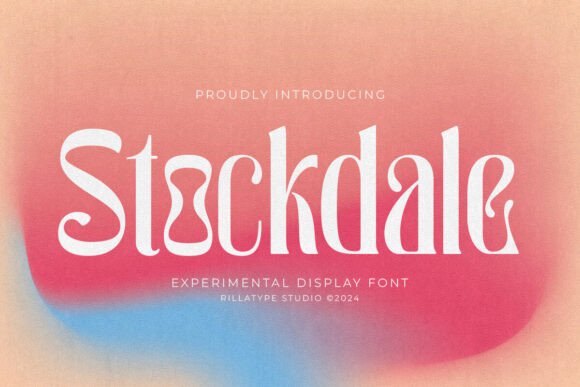 Stockdale: A Refined Display Font