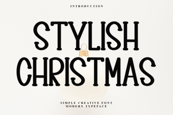 Stylish Christmas Font for Festive Branding