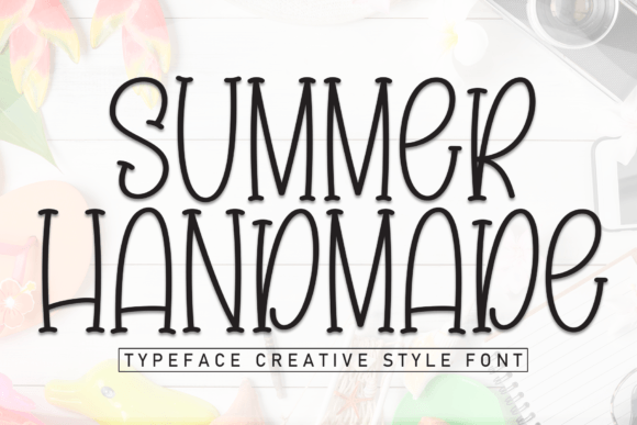 Summer Handmade Font: A Warm Serif for Business Branding