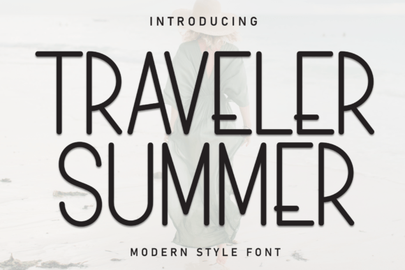 Traveler Summer: A Thin Display Font for Modern Campaigns