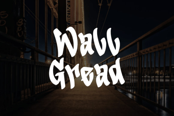 Wall Gread: The Bold Display Font for Modern Campaigns