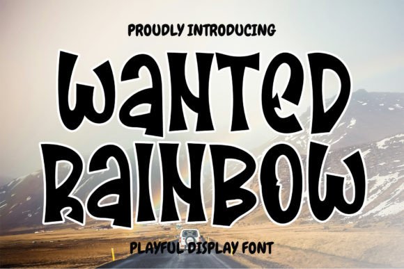 Wanted Rainbow: A Sleek Typeface for Modern Editorial Design